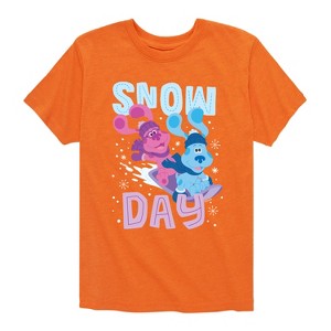 Boys' - Blue's Clues & You! - Snow Day Short Sleeve Graphic T-Shirt - 1 of 4