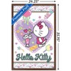Trends International Hello Kitty: 21 Sugar Rush – Heart Framed Wall Poster Prints - 3 of 4