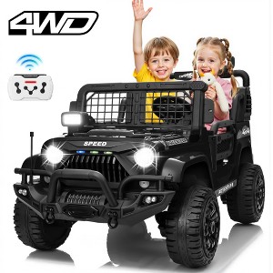 JOYRACER 24V 2-Seater Ride-On Jeep Style Car for Kids, Electric Ride-On Toys with Bluetooth, Music, USB & MP3 Port - 1 of 4