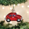 Old World Christmas 2.0 Inch Red Buggy Ornament Bug Tree Ornaments - 3 of 3
