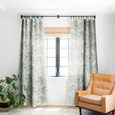 Mirimo Peace Doves Single Panel Blackout Window Curtain - Deny Designs