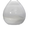 TopComfy Decorative Object Ferdinand 60 Minute Hourglass Set of 2 for Modern Home Decor, White, 7"*3.5"*10" - 4 of 4