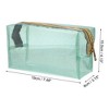 Unique Bargains Travel Toiletry Bag Makeup Bag Organizer Toiletry Organizer Travel Cosmetic Bag Waterproof PVC 1PC - 4 of 4