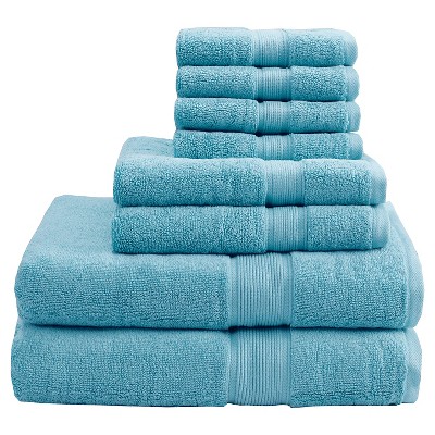 aqua bath towel set