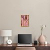 Doll Memories - Pink Geode Canvas Mineral Agate Geode Wall Art by Art Remedy Framed - 2 of 4