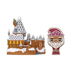 Funko POP! Town: Harry Potter GB Dumbledore and Hogwarts Figure - 1 of 3