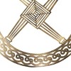 Slickblue Celtic Metal Wall Art – 12" Round Hanging Decor in 8 Irish Designs & 4 Finish Options for Home - 4 of 4