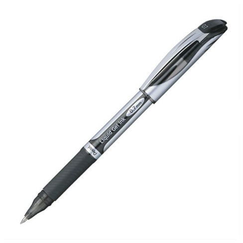 Pentel Liquid Gel Pen Refillable 7mm Black Barrel Ink Bl57a Target