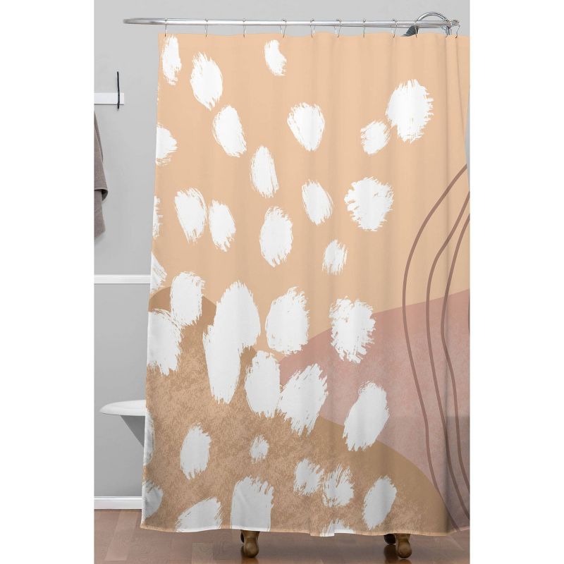 Aleeya Jones Modern Abstract Nudes Shower Curtain Beige - Deny Designs, 3 of 5