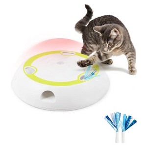 Allforpaws Interactive - Cat Toys - Whack-a-Mole Cat Teaser Toy - 1 of 4