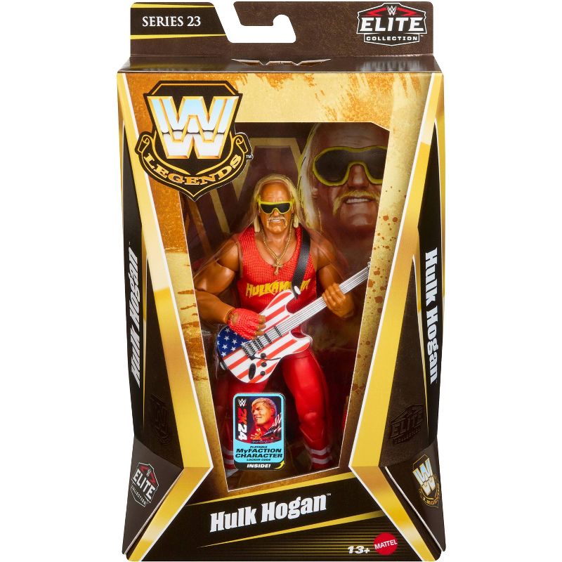 WWE Hulk Hogan Legends Elite Collection Series 23 Action Figure, 2 of 7