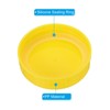 Unique Bargains Regular Mouth Plastic Mason Jar Lids with Silicone Sealing Ring 8 Pcs - 4 of 4