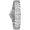Bulova Ladies' Modern Stainless Steel 3-Hand Quartz Watch, Black Dial - 3 of 3
