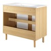 Modway Calla 36" Perforated Metal Bathroom Vanity - 3 of 4