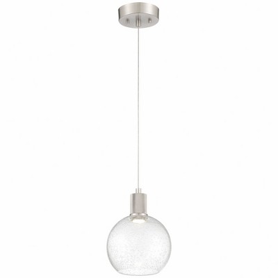 Access Lighting Port Nine 1 - Light Pendant in  Brushed Steel