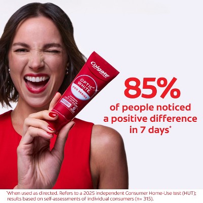 Colgate Optic White Pro Series Express White Teeth Whitening Toothpaste with 5% Hydrogen Peroxide - 3oz/2pk