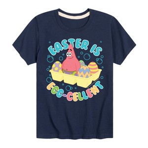Boys' - SpongeBob Squarepants - Easter Is Egg Short Sleeve Graphic T-Shirt - 1 of 4