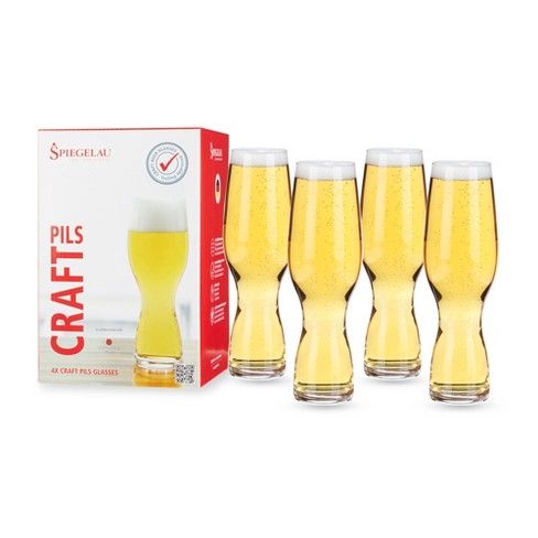 Spiegelau Craft Beer IPA Glass, Set of 4, European-Made Lead-Free