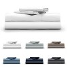 Classic Cool & Crisp 100% Cotton Percale 4-Piece Sheet Set - 3 of 4