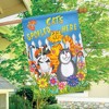 Cats Spoiled Here Spring House Flag Floral Humor 28" x 40" Briarwood Lane - 4 of 4