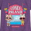 Girls' - Lol Surprise! - Coney Island Fitted Short Sleeve Graphic T-Shirt - 2 of 4