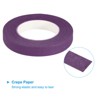 Unique Bargains Waterproof Colorfast Elastic Crepe Paper Flowers Bouquets Tapes 12 Pcs - 4 of 4