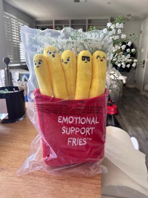 Emotional Support Fries 12 Novelty Plush Toy