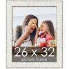 PosterPalooza | Ornate White Picture Frame - UV Acrylic, Foam Board Backing, Hanging Hardware - 2 of 4