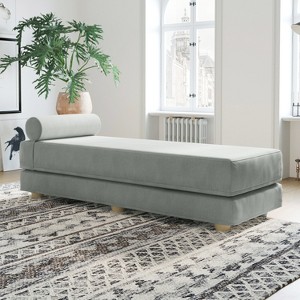 Jaxx Alon Daybed / Fold-Out Queen-Size Sleeper - Microvelvet - 1 of 4