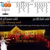 Itopfox 32.8 ft 400 LED Waterproof Icicle Curtain String Lights 8 Lighting Modes Memory Function for Indoor Outdoor Holiday Party 1 Pack - 4 of 4