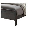 Sapphtopaz Bed Frame Solidwood Bed Frame with Headboard Sleigh Bed Bedroom Furniture - 4 of 4