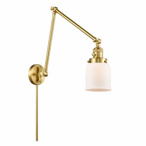 Bell - 1 Light Swing Arm Wall Sconce In Industrial Style-30 Inches Tall and 8 Inches Wide - 1 of 1