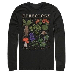 Men's Harry Potter Hogwarts Herbology Long Sleeve Shirt - 1 of 4