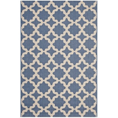 Modway Cerelia Moroccan Trellis 9x12 Indoor and Outdoor Area Rug
