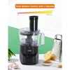 COMMERCIAL CHEF 4-Cup Food Processor 450W with 2 Speeds, Black - image 2 of 4