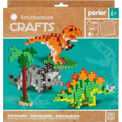 Perler Fused Bead Activity Kit-Smithsonian 3D Dinosaurs