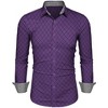 COOFANDY Men's Business Dress Shirt Long Sleeve Slim Fit Casual Button Down Shirt - 3 of 4