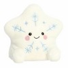 Aurora Small Party Sized Glisten Snowflake Palm Pals Festive Stuffed Animal White 7.5" - 2 of 4