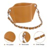 Unique Bargains PU Leather Portable Detachable Strap Water Bottle Carrier Holder 6.5 x 2.7" - 3 of 4