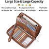 FATMOON RFID Women’s Wallet - Large Capacity Vegan Leather Clutch Purse with Detachable Wristlet for Everyday Use,Travel,and Commuting - 4 of 4