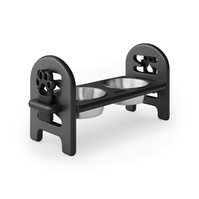 Mewoofun Adjustable Pet Bowl for Feeding, Travel-Ready Design