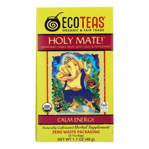 Ecoteas Holy Mate! Tea - Case of 6/24 Bags - 1 of 4