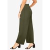 Jessica London Women's Plus Size Everyday Stretch Knit Wide Leg Pant - 4 of 4