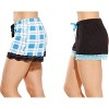 Just Love Women’s Pajama Shorts – Soft Cotton Lounge Sleep Shorts with Drawstring Waist - 3 of 4