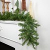 Northlight 9' x 10" Prelit Northern Pine Artificial Christmas Garland - Clear Lights - 2 of 4