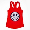 Simply Sage Market S.W.Smiley Patriotic Stars Racerback Tank - 2 of 3