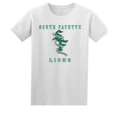 Adult South Fayette High School Lions Name & Graphic Essential Soft T-Shirt XL White : Target