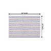 Home Weavers Orion Collection 100% Cotton Bathroom Rug, Non Slip Bath Mat Water Absorbent Soft Shaggy Mat Machine Washable - 3 of 4