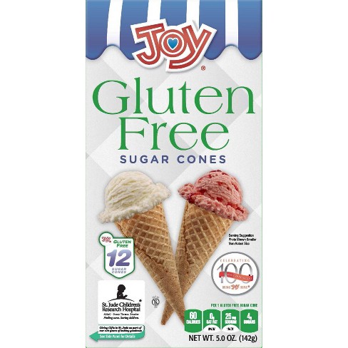 Joy Gluten Free Sugar Cones - 12ct : Target