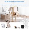 Nispira WF20/CF20 Cat Water Fountain Filters Replacement for HomeRunPet Water Fountain Dispenser 68oz/2L Wireless Pumps Black Sponge, 12 Packs - 2 of 4